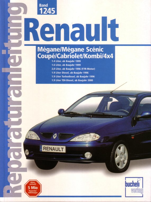 Renault Megane Megane Scenic Coupe Cabriolet Kombi 4x4 Band 1245